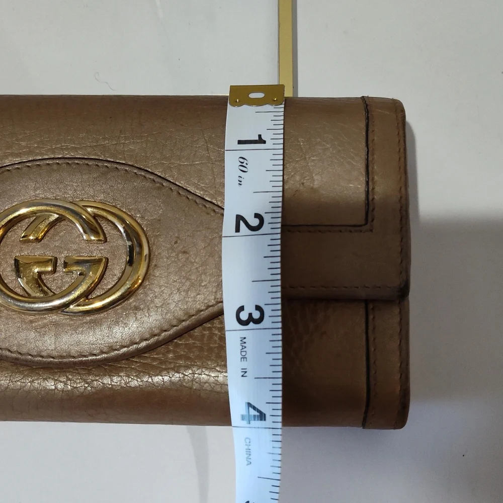 Gucci Beige Leather Wallet - Picture 11 of 11